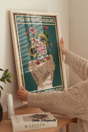 Sin espejos retrovisores, veo la vida en flores 