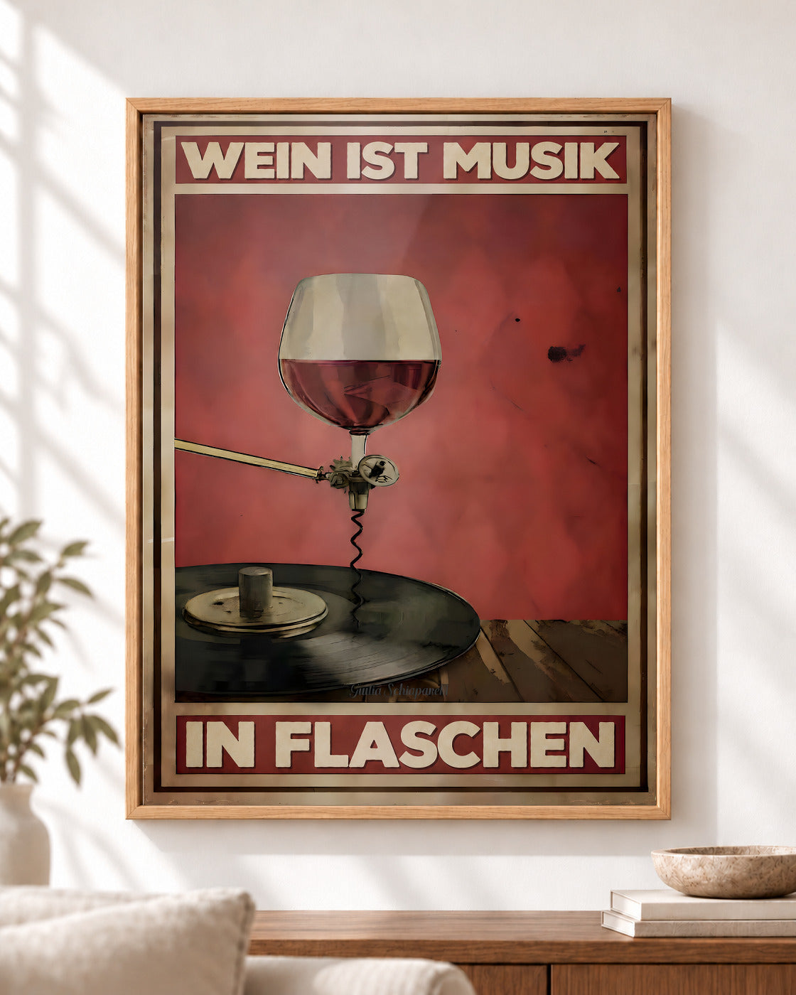 Wein ist Musik in Flaschen