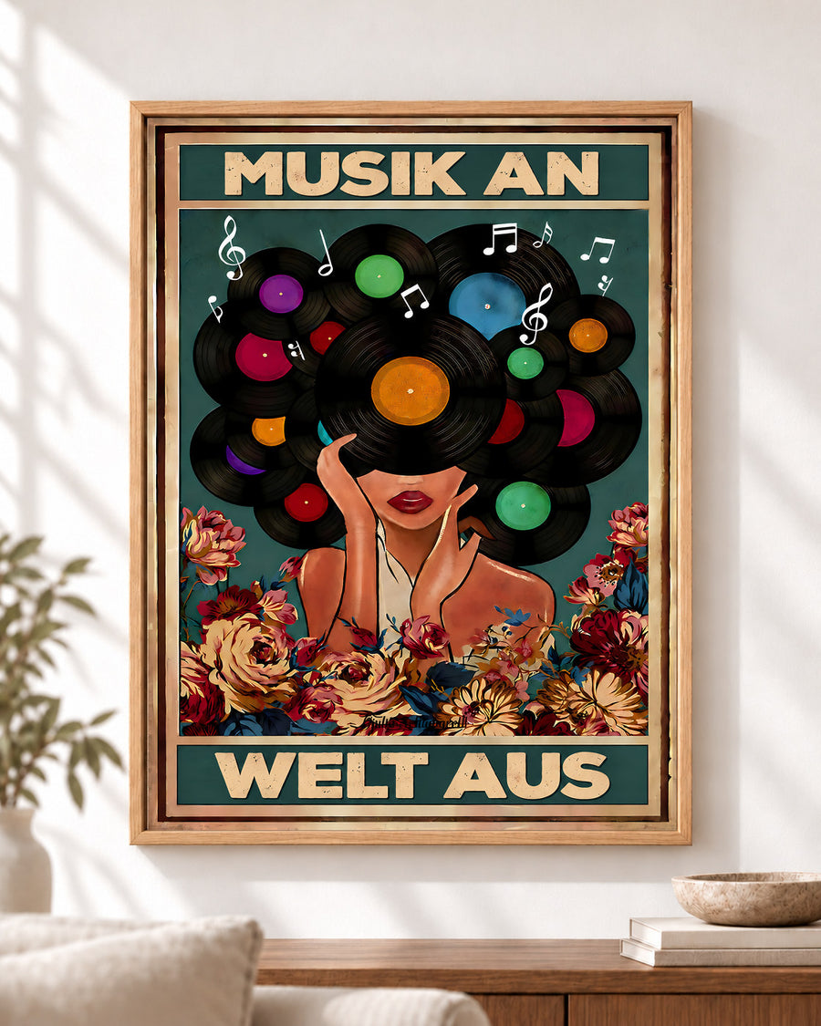 Musik an, Welt aus