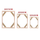 Volledig houten chassis (Te monteren) 
