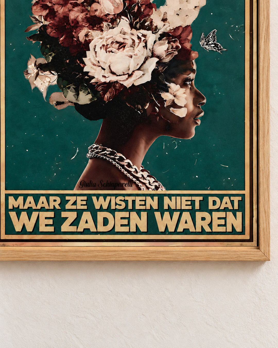 Ze probeerden ons te begraven, maar ze wisten niet dat we zaden waren — Decoratieve lijst en interieur niet inbegrepen