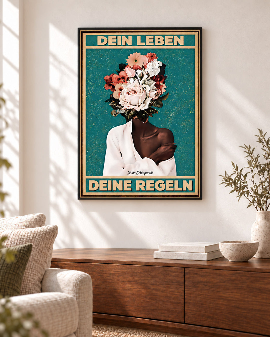 Dein Leben, deine Regeln — Dekorativer Rahmen nicht enthalten