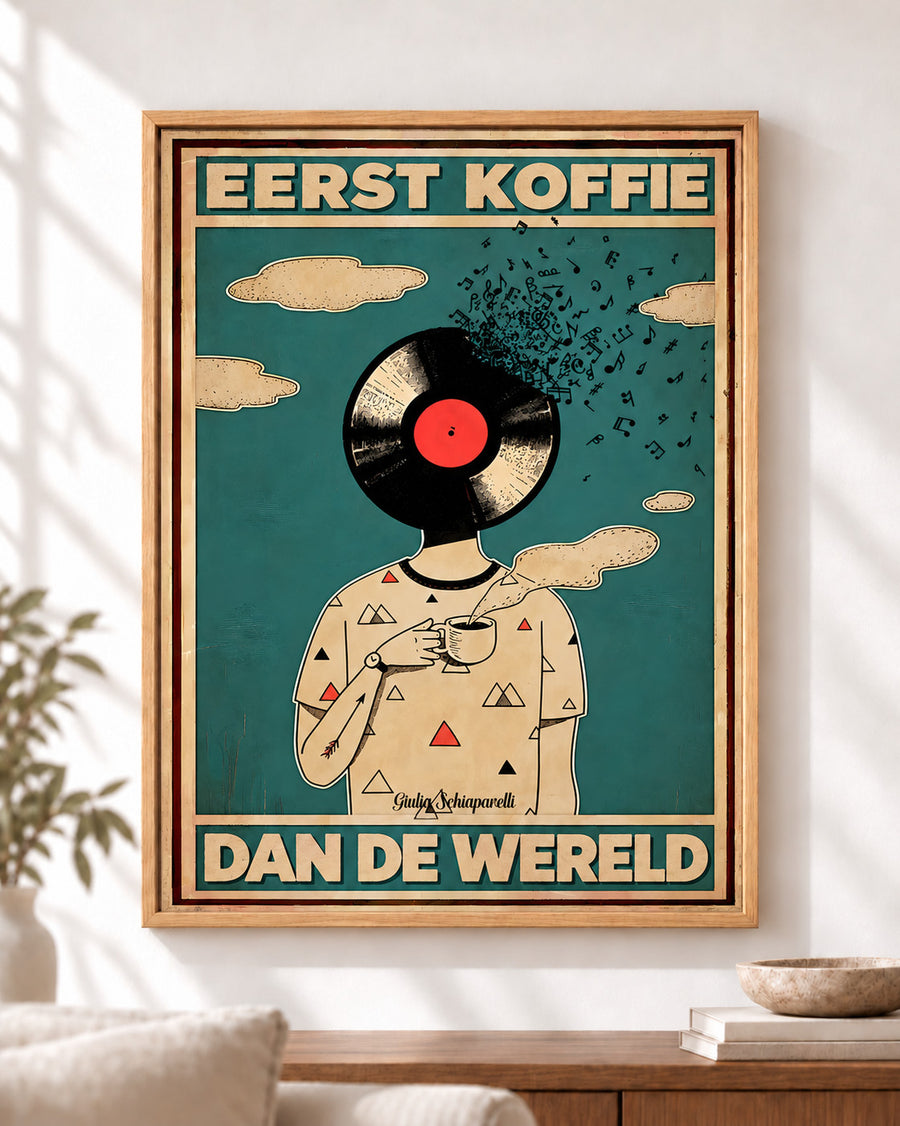 Eerst koffie, dan de wereld