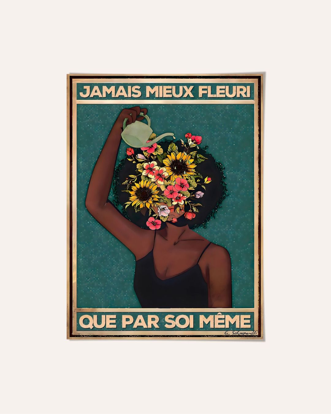 Jamais mieux fleuri que par soi-même