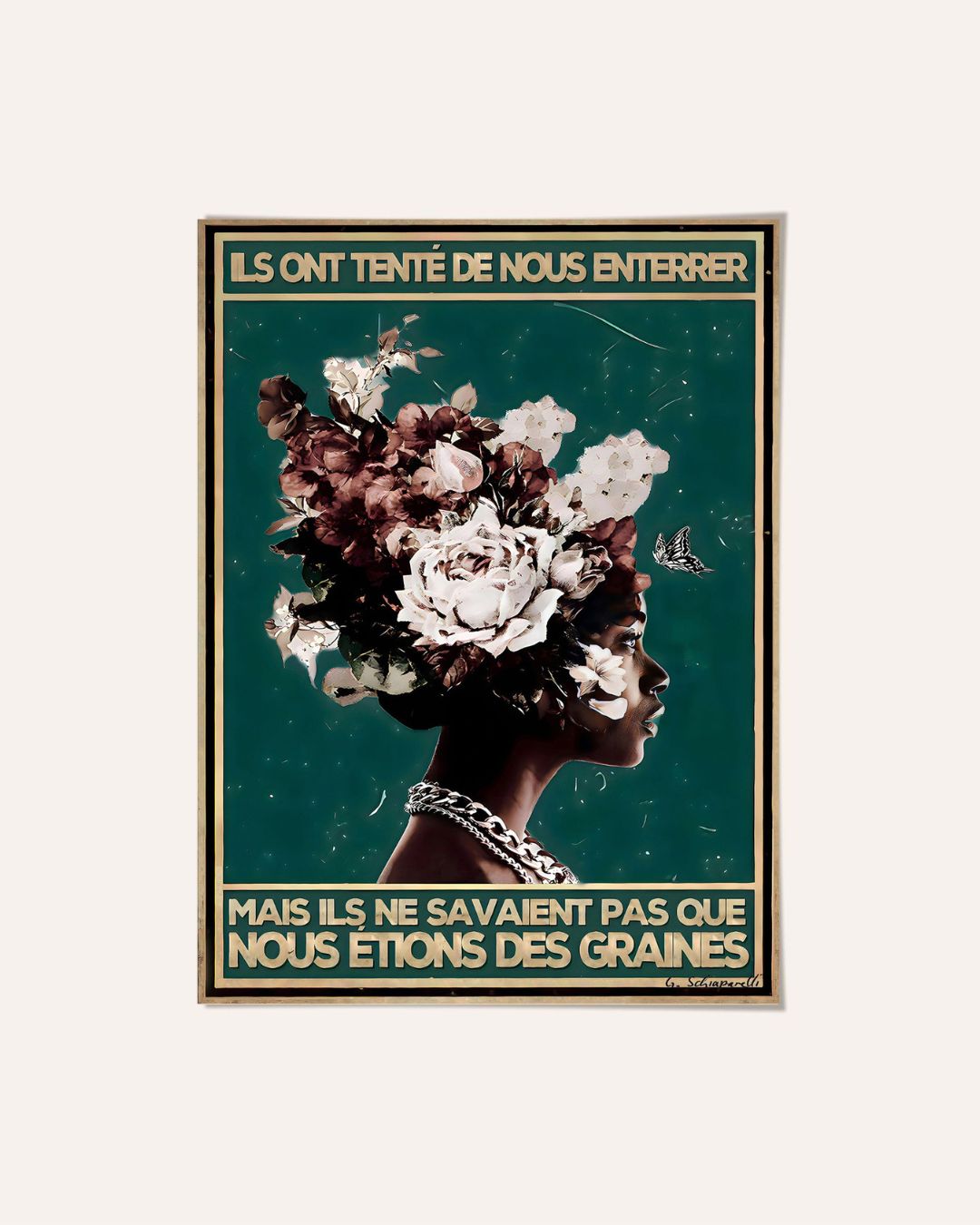 Ils ont tenté de nous enterrer, mais ils ne savaient pas que nous étions des graines