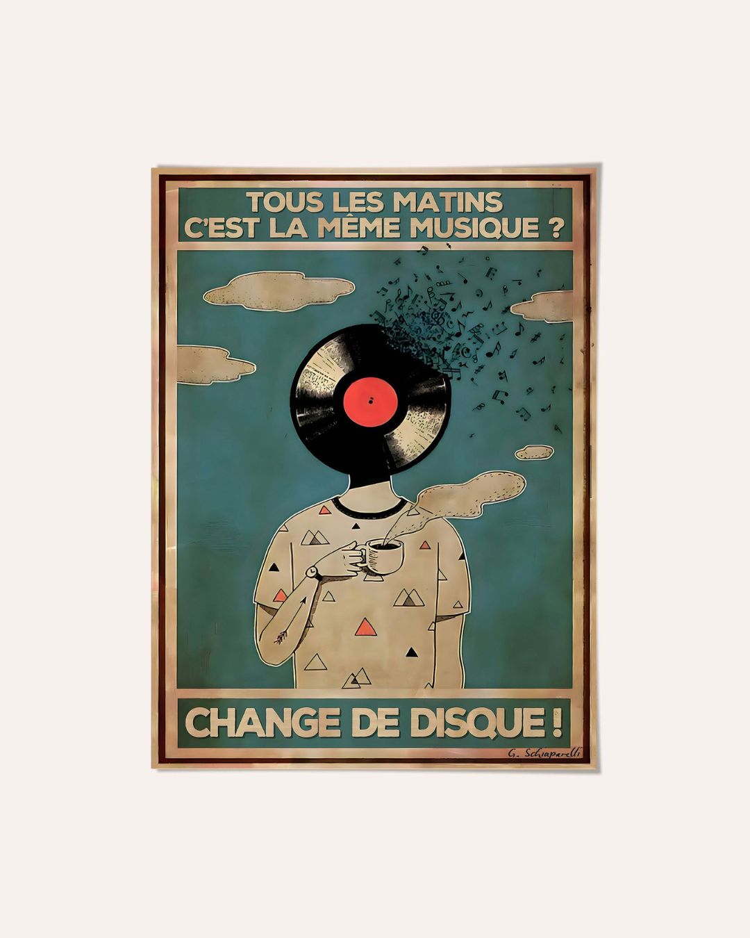 Tous les matins c'est la même musique? Change de disque!