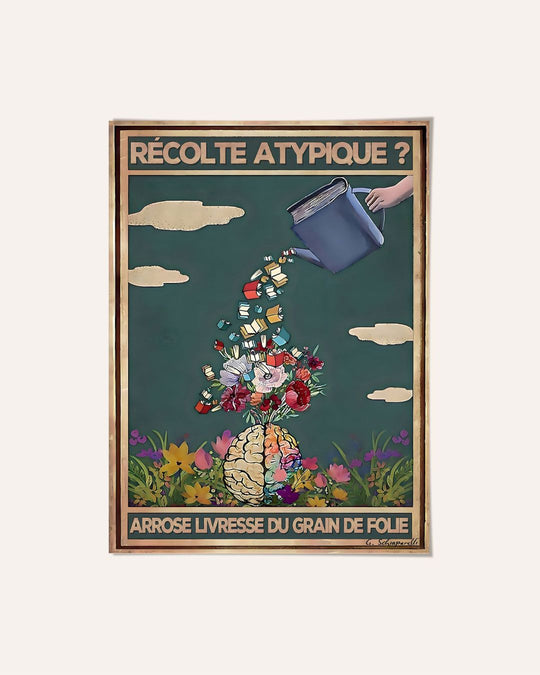 Recolte atypique? Arrose livresse du grain de folie 