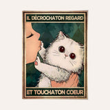 Il décrochaton regard et touchaton coeur