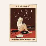 La musique est un remède pour l'âme