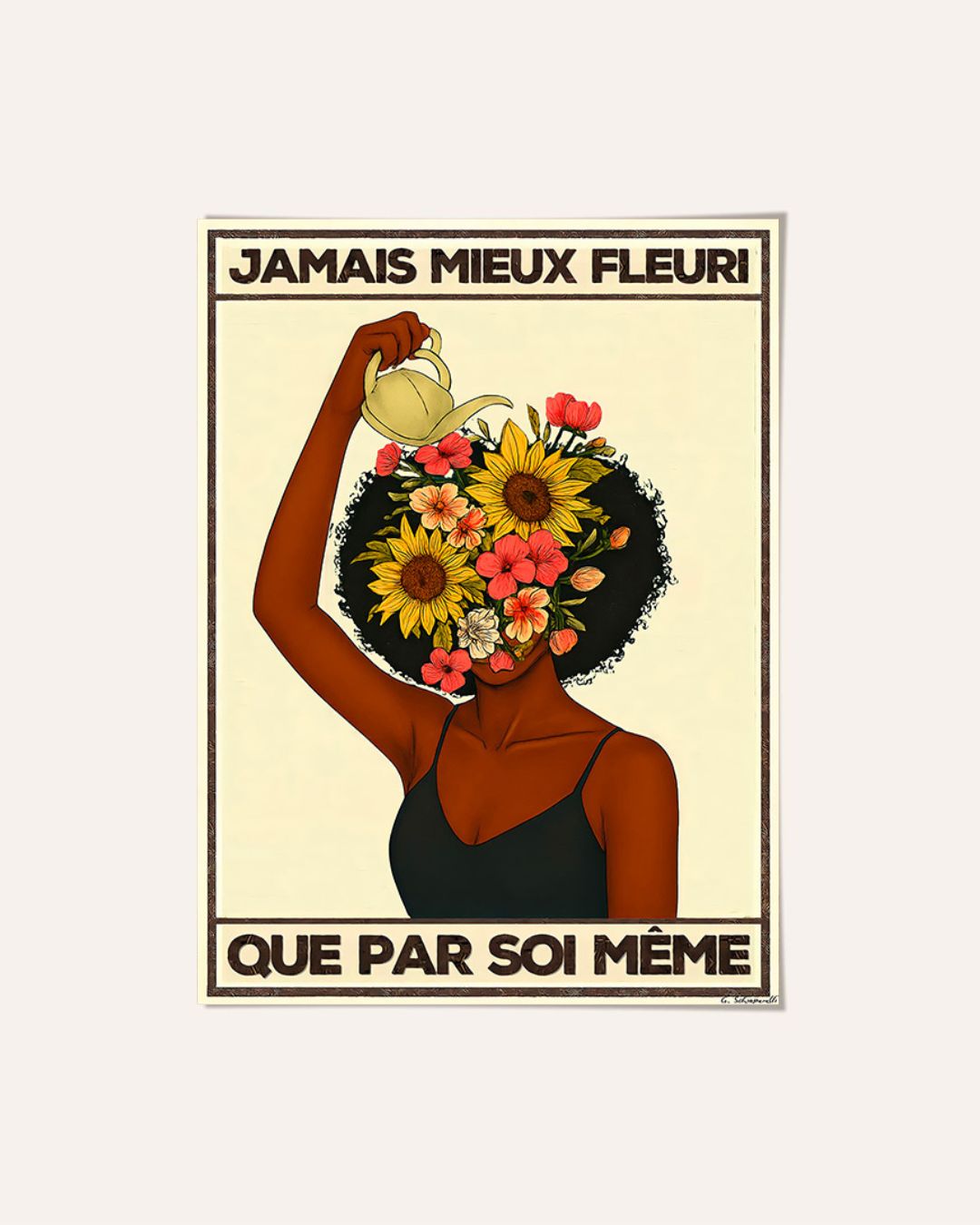 Jamais mieux fleuri que par soi-même