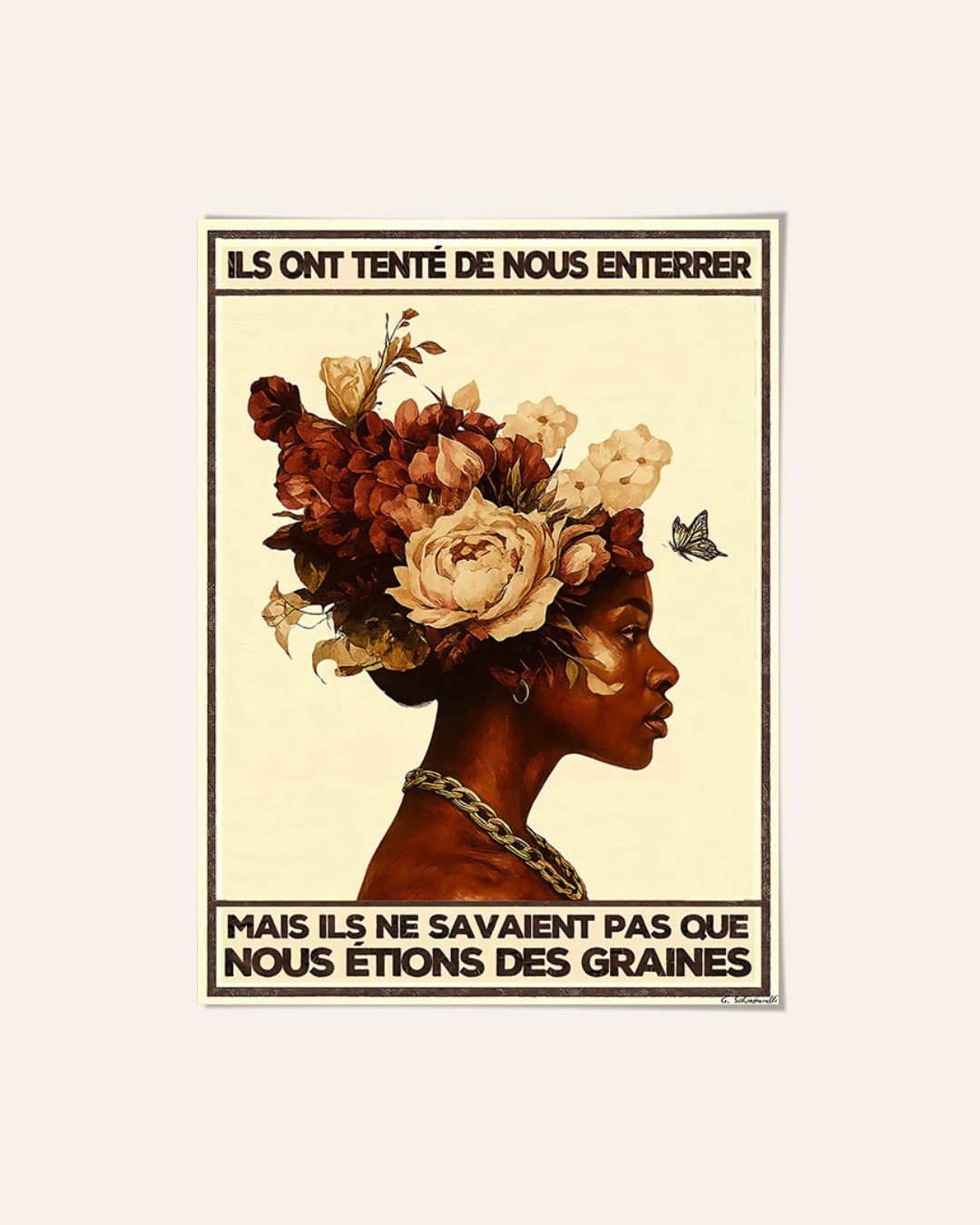 Ils ont tenté de nous enterrer, mais ils ne savaient pas que nous étions des graines — Crème & Sable