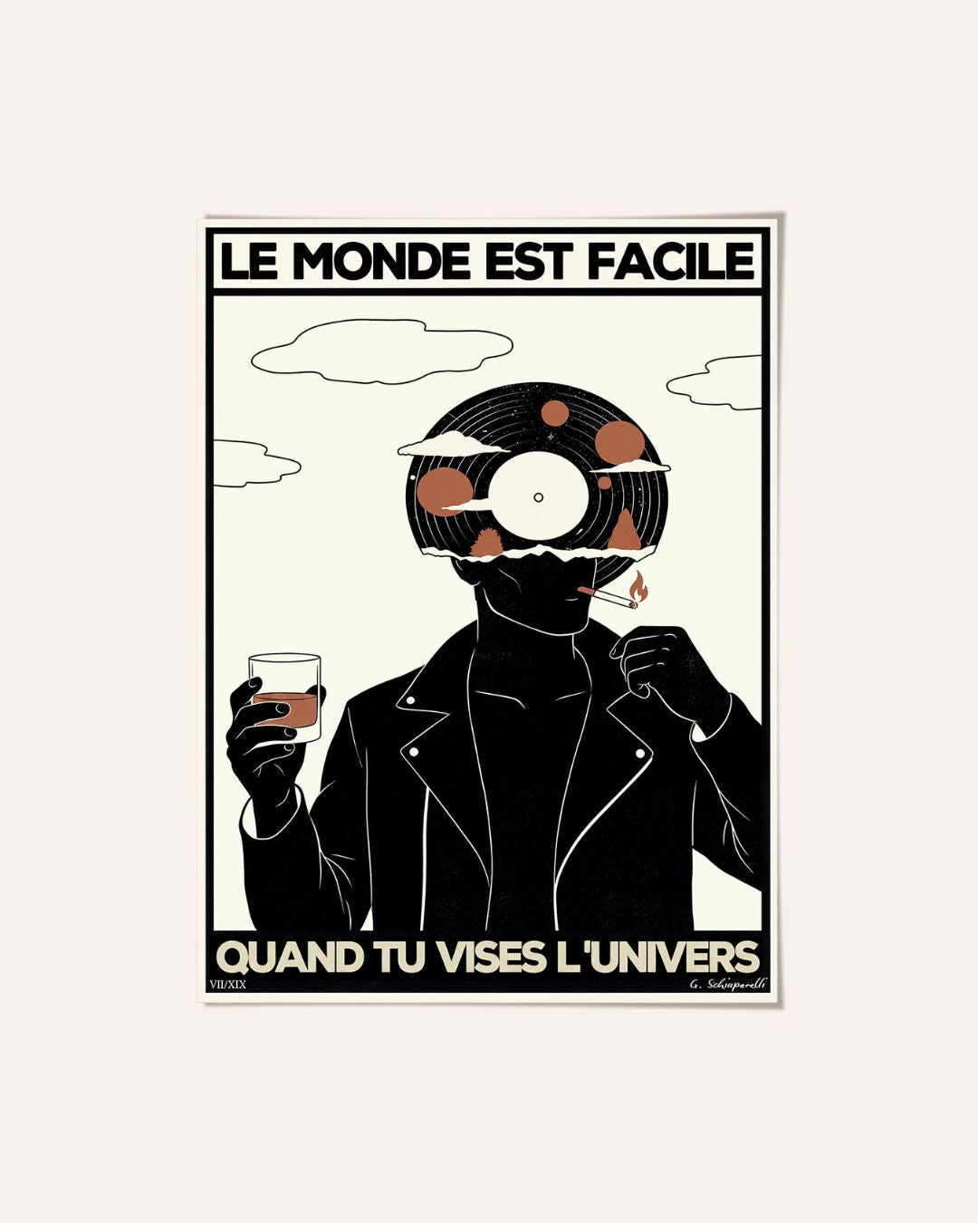 Le monde est facile quand tu vises l'Univers