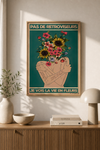 Geen spiegels, ik zie het leven in bloemen 