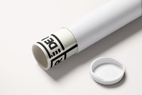 « Ils ont tenté de nous enterrer, mais ils ne savaient pas que nous étions des graines — Atelier » — toile enroulée dans son tube de protection