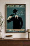 El sueño vuela hacia su música interior 