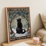 « Tu n'aimes pas où tu es? Bouge! Tu n'es pas un arbre » — Art Print encadré, mise en situation 1
