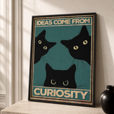 “Ideas come from curiosity” — cotton-linen canvas, lifestyle B