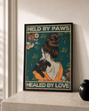 Held by paws, healed by love