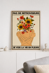 Sin retrovisores, veo la vida en flores 