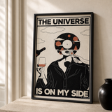 “The universe is on my side — Atelier I” — cotton-linen canvas, lifestyle B