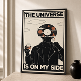 “The universe is on my side — Atelier II” — cotton-linen canvas, lifestyle B