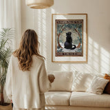 « Tu n'aimes pas où tu es? Bouge! Tu n'es pas un arbre » — échelle de l’œuvre dans un intérieur / artwork scale in a home