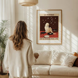 « La musique est un remède pour l'âme » — échelle de l’œuvre dans un intérieur / artwork scale in a home