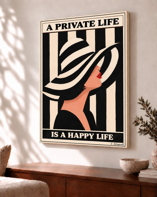 A private life is a happy life — vue 7
