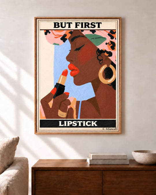 But first, lipstick — Ambiance