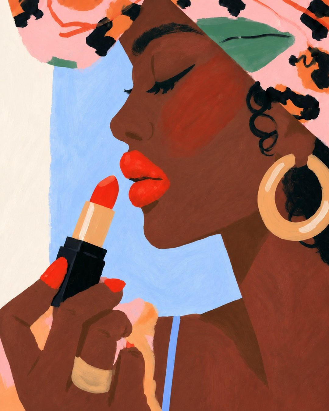 But first, lipstick — Détail