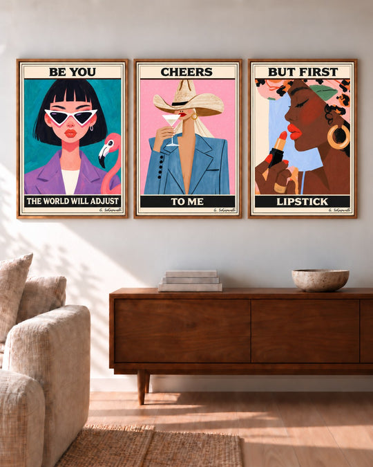 Cheers to me — Triptyque