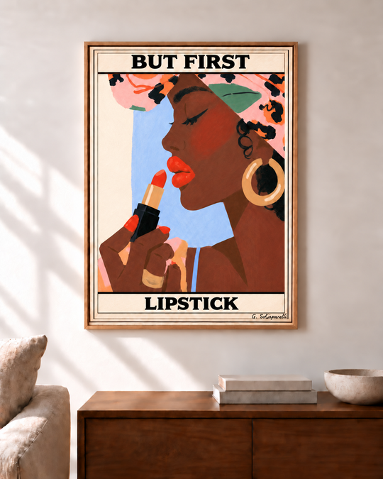 But first, lipstick — Ambiance