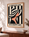 A private life is a happy life