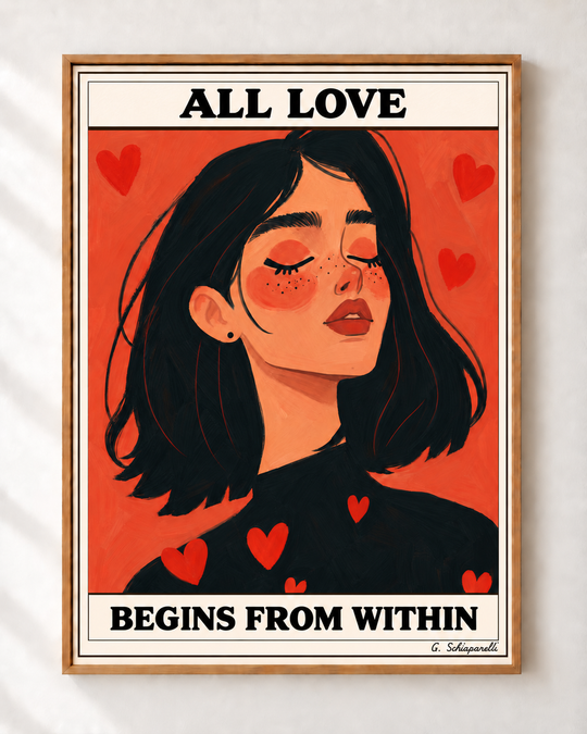 All love begins from within — Face