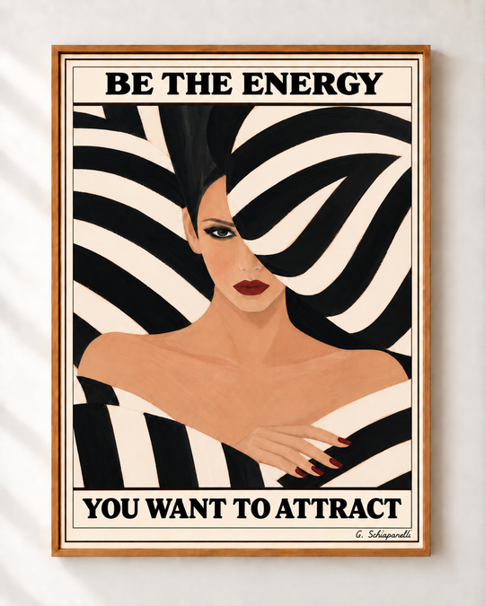 Be the energy you want to attract — Face