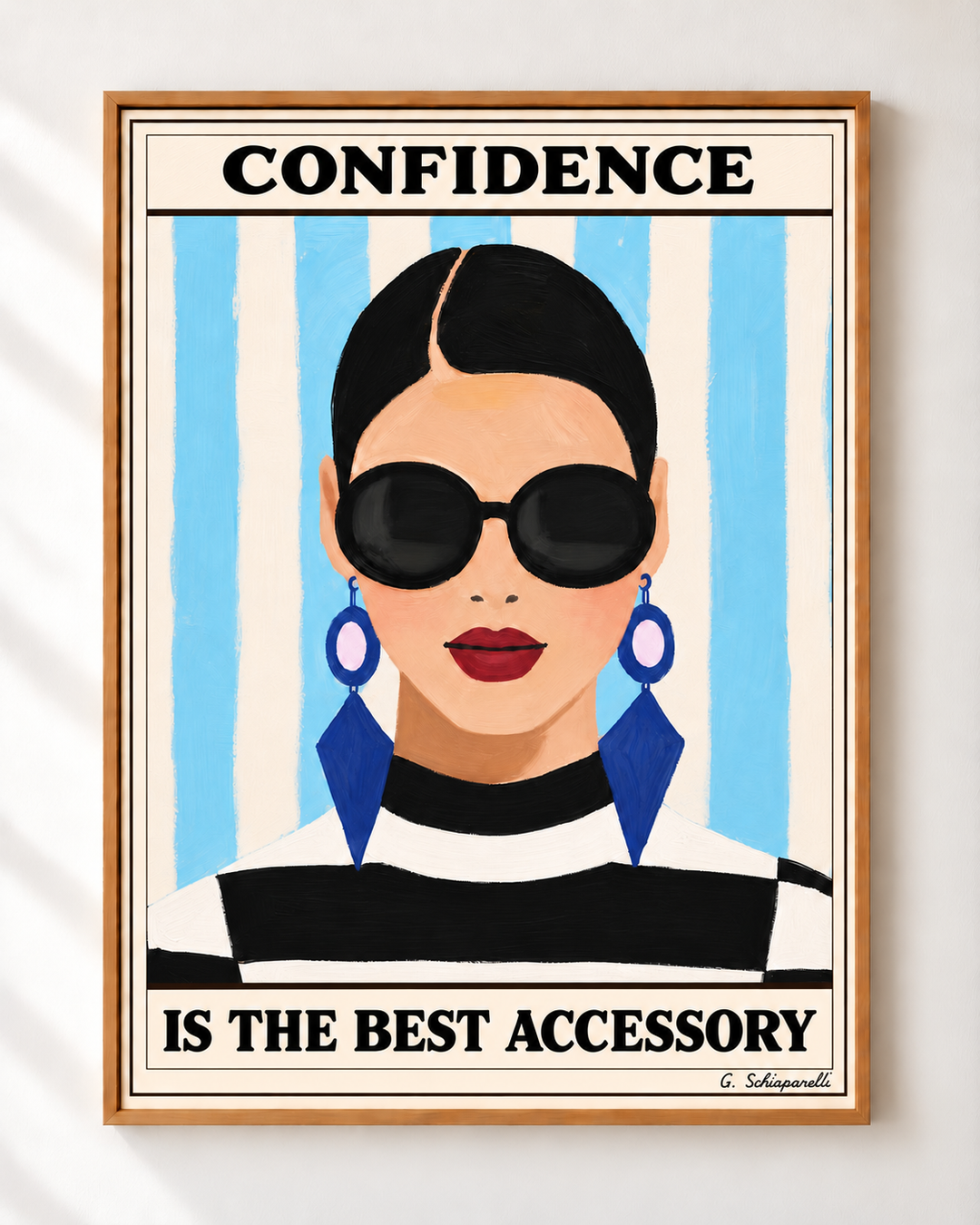 Confidence is the best accessory — Face