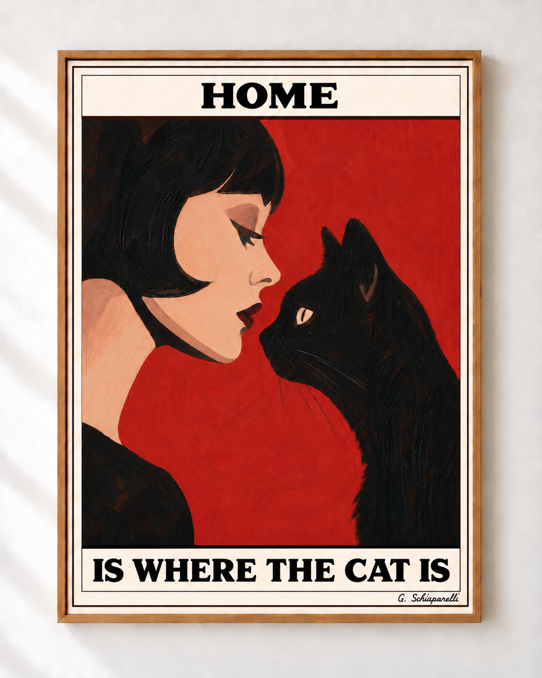 Home is where the cat is — Face