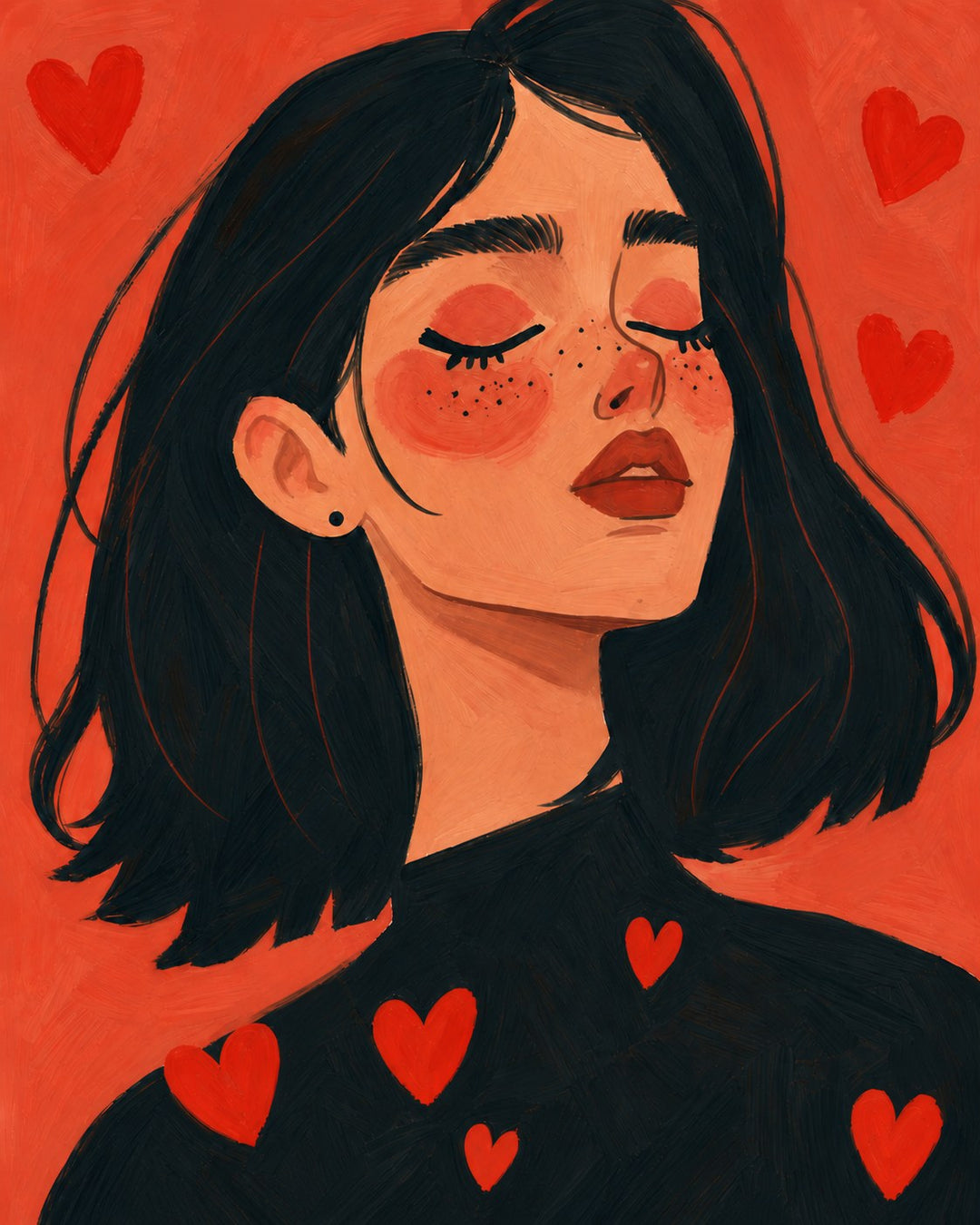 All love begins from within — Détail