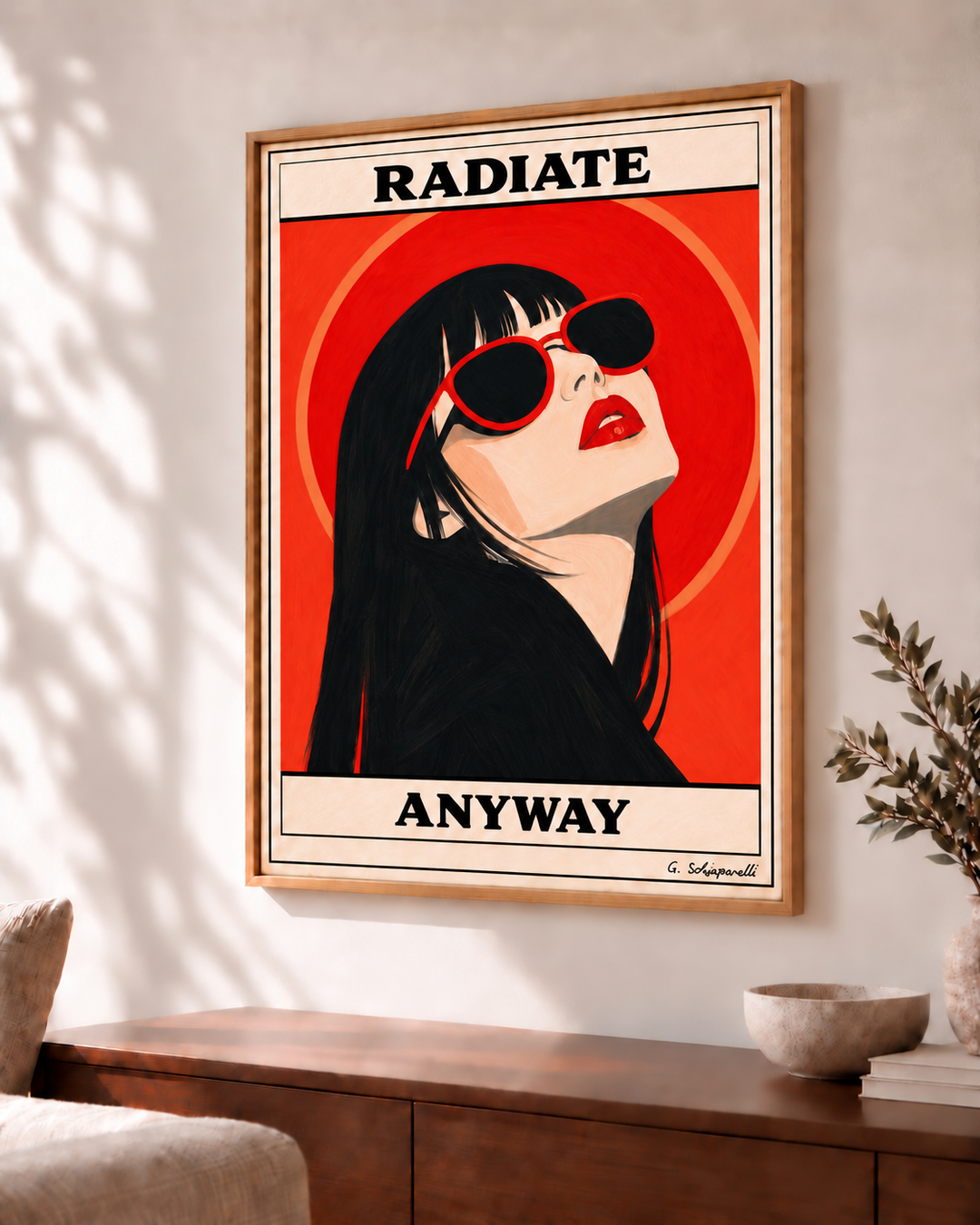 Radiate anyway — Angle