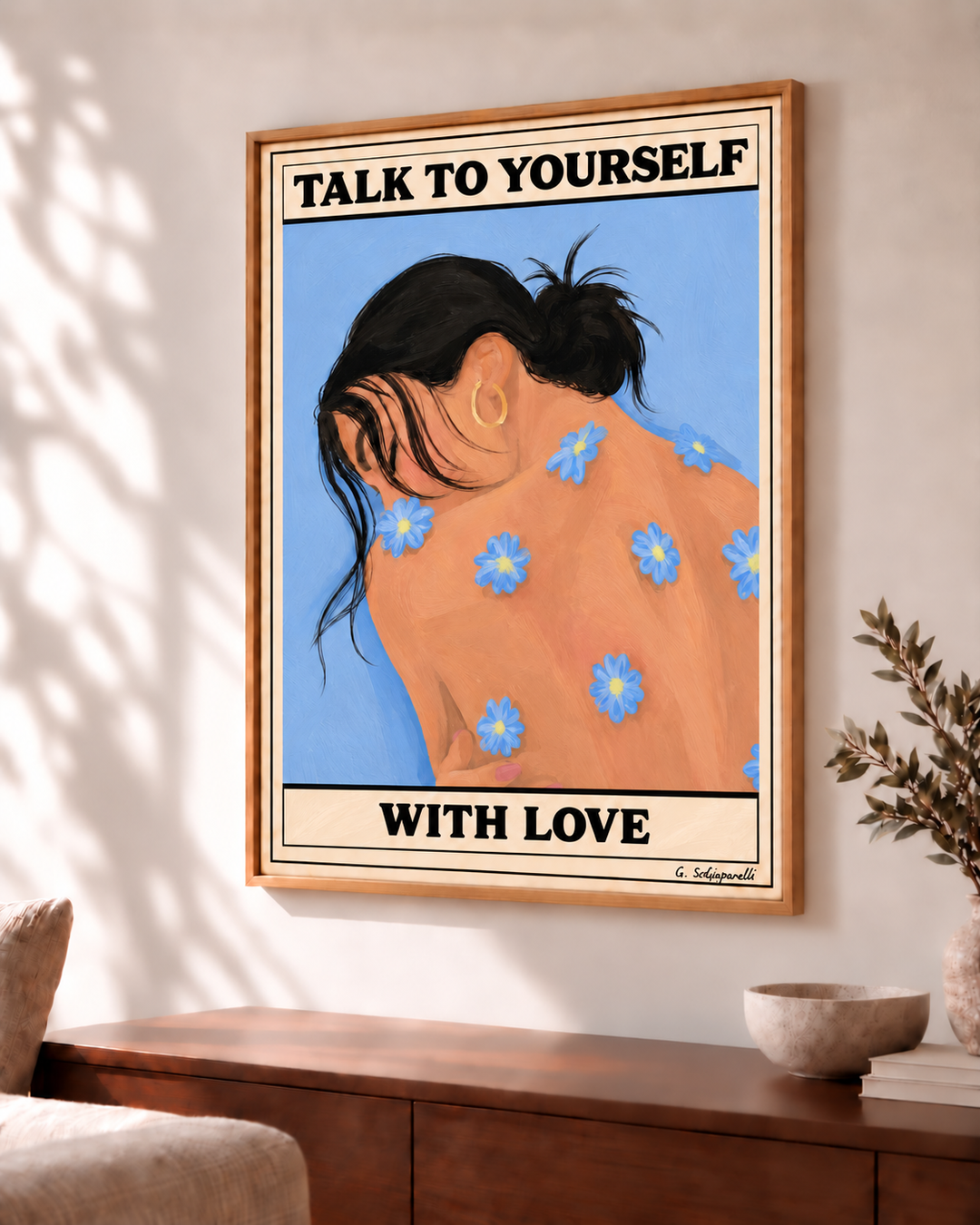 Talk to yourself with love — Angle