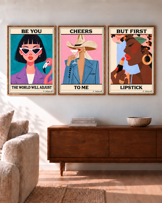 Cheers to me — Triptyque