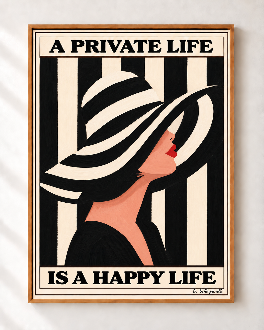 A private life is a happy life — vue 6