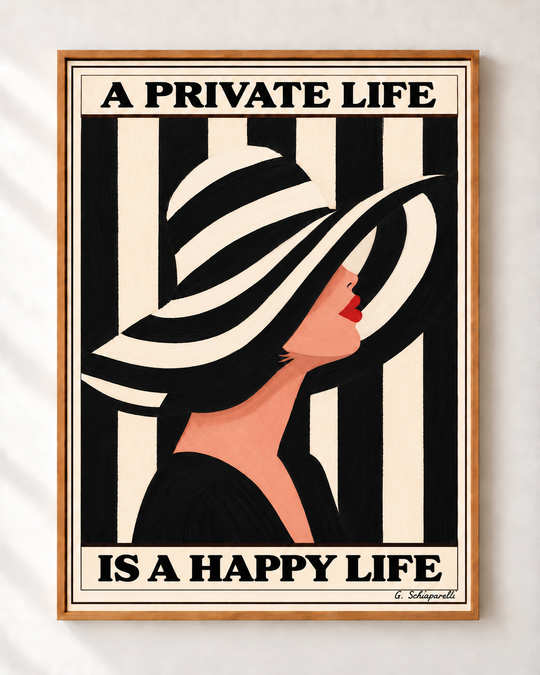 A private life is a happy life — vue 6