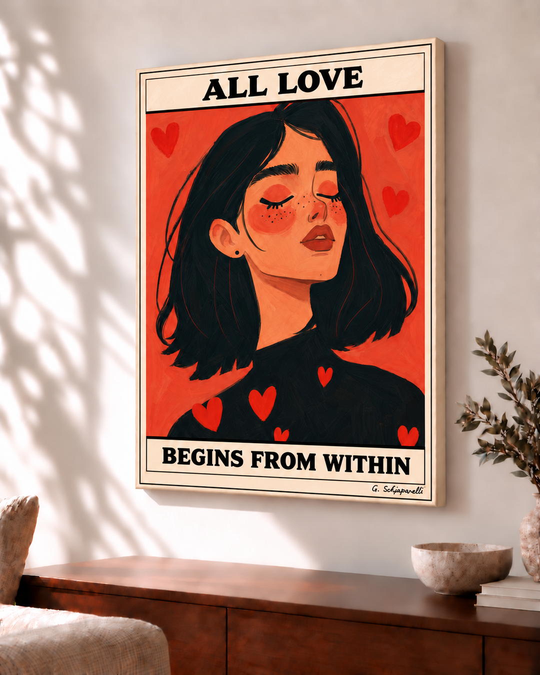 All love begins from within — Châssis