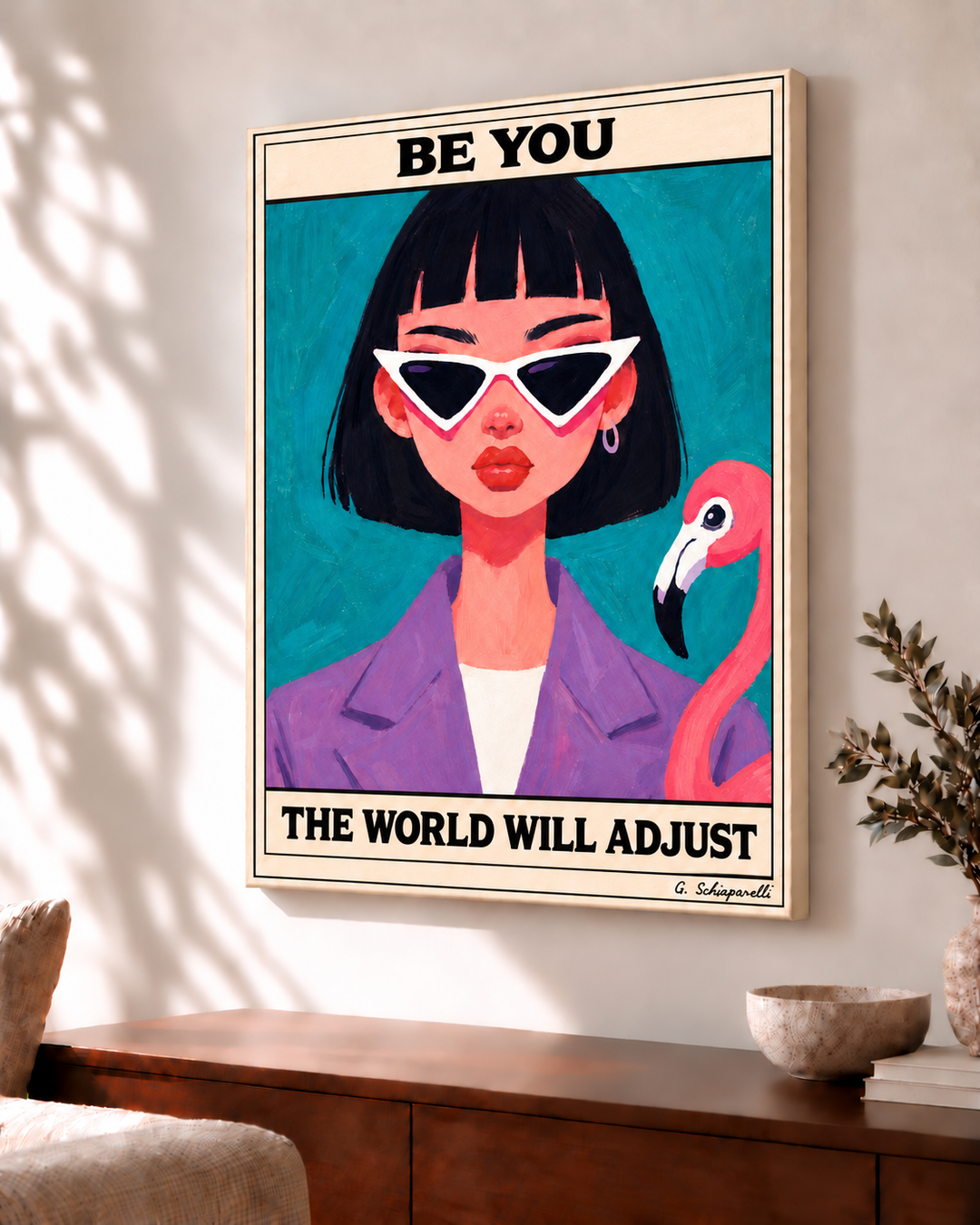 Be you, the world will adjust — Châssis