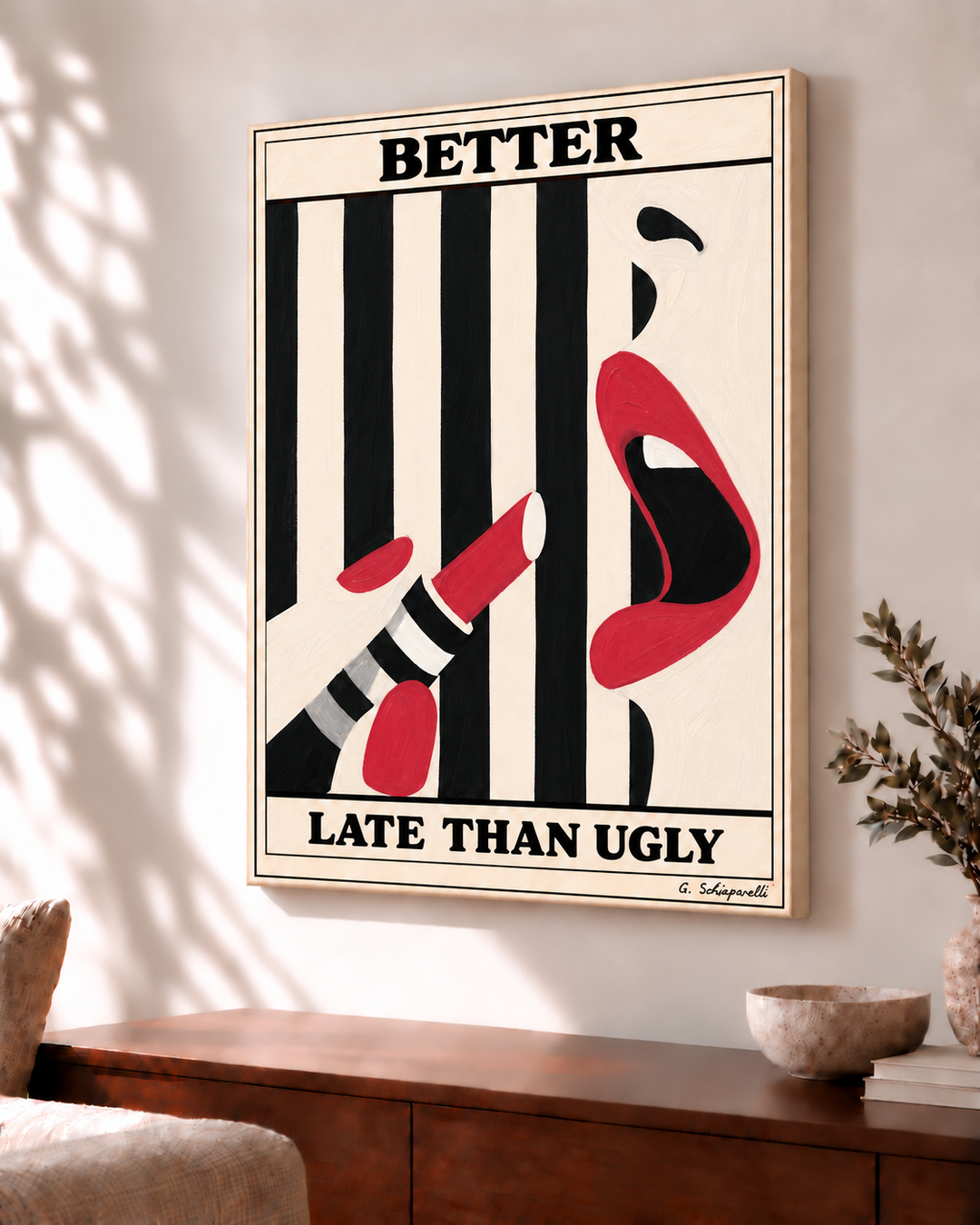 Better late than ugly — Châssis