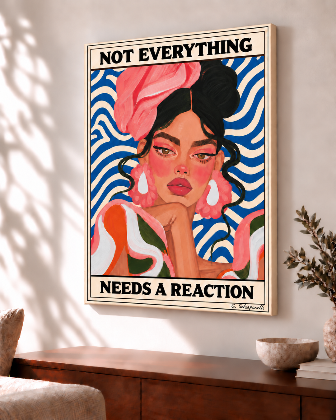 Not everything needs a reaction — Châssis