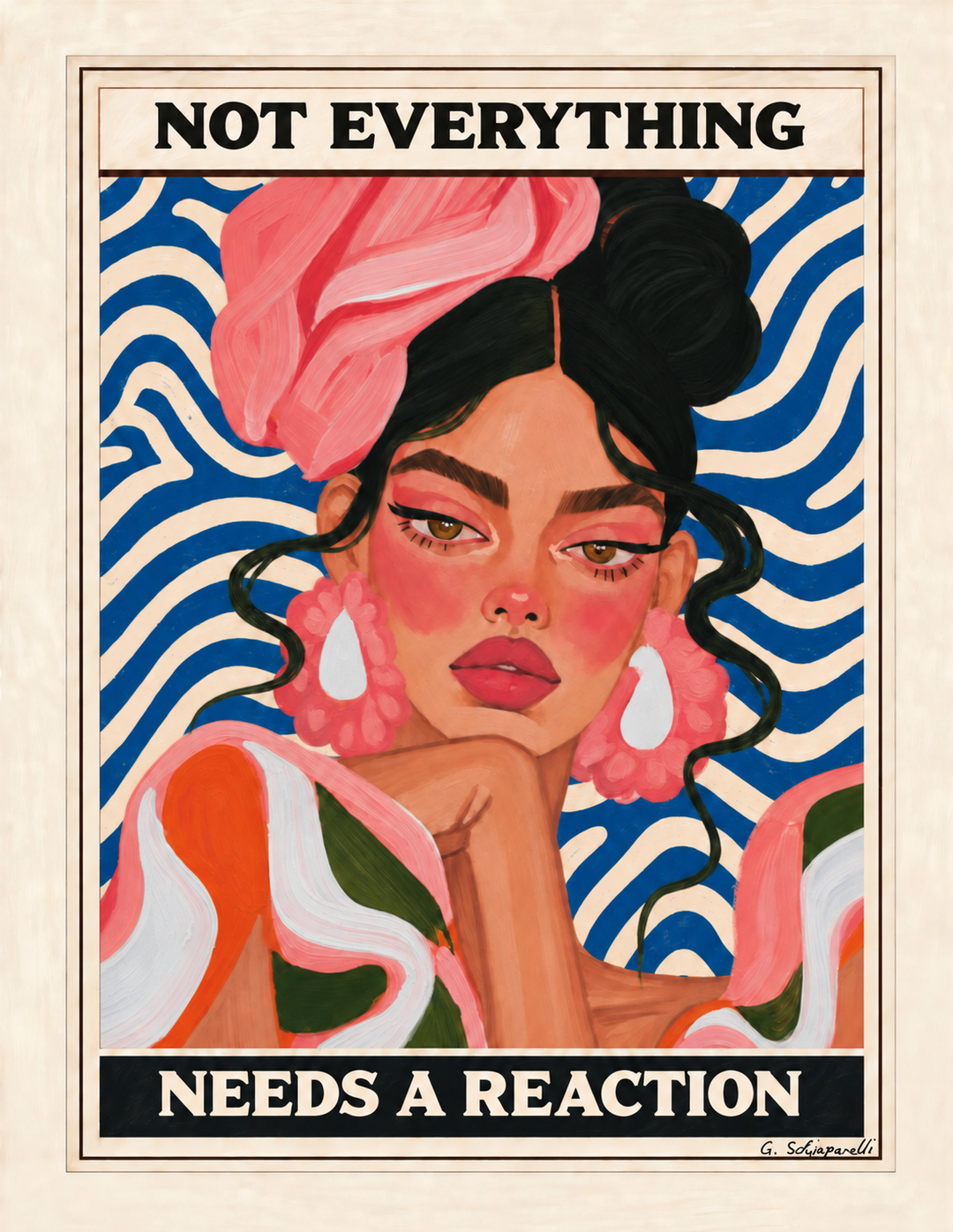Not everything needs a reaction