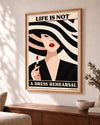Life is not a dress rehearsal