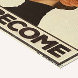 What we think, we become — Crème & Sable — cotton-linen canvas texture and fine corner detail